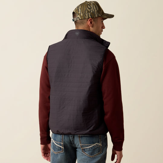 Men's Ariat Wylie Vest Obsidian - 10079256