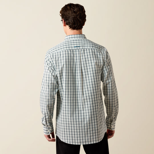 Men's Ariat Wrinkle Free Bern Fitted Shirt - 10079264