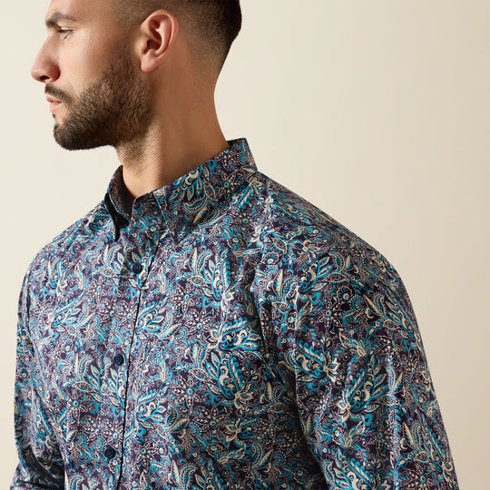 Men's Ariat Clem Fitted Shirt - 10079287
