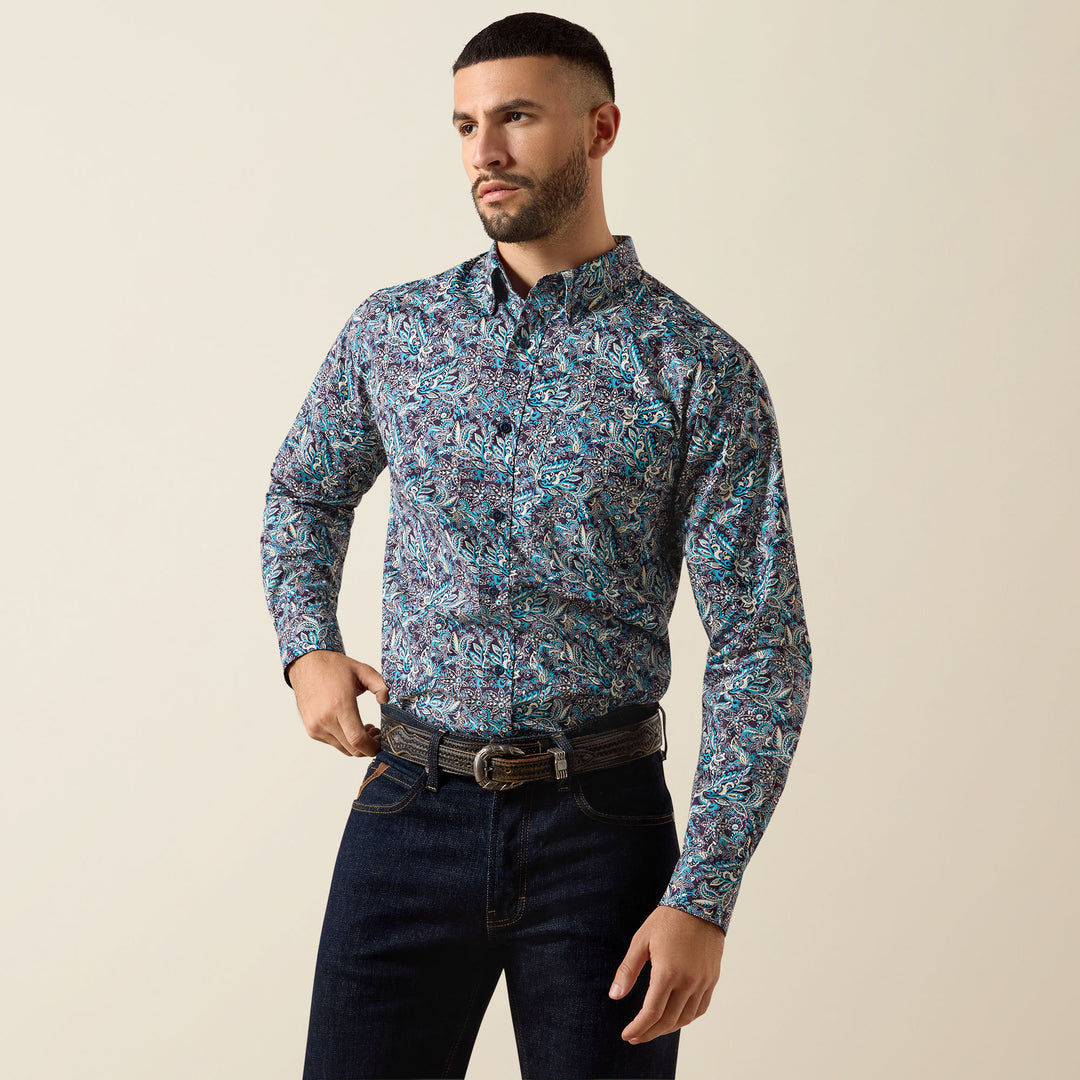 Men's Ariat Clem Fitted Shirt - 10079287