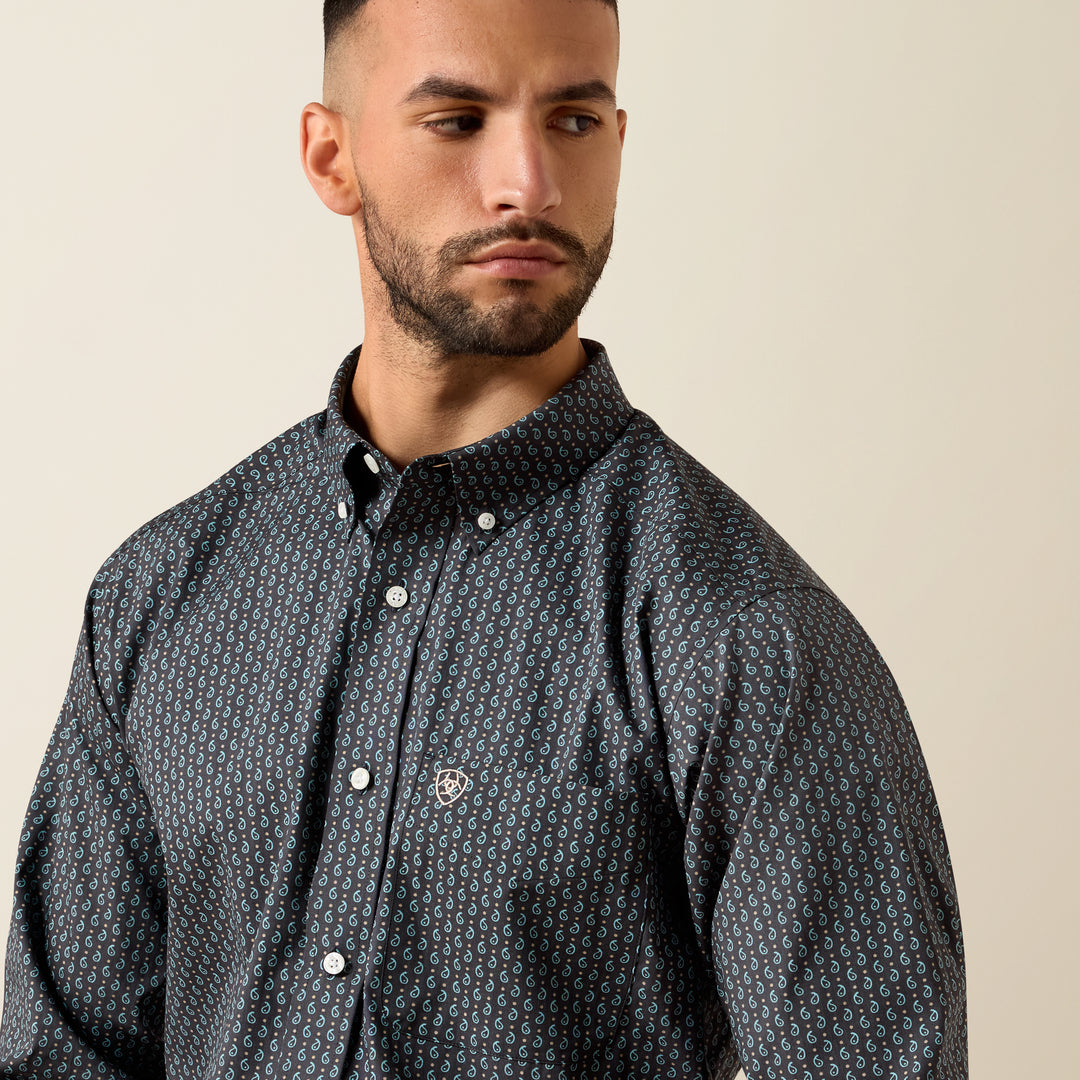 Men's Ariat Wrinkle Free Barnaby Classic Fit Shirt - 10079294