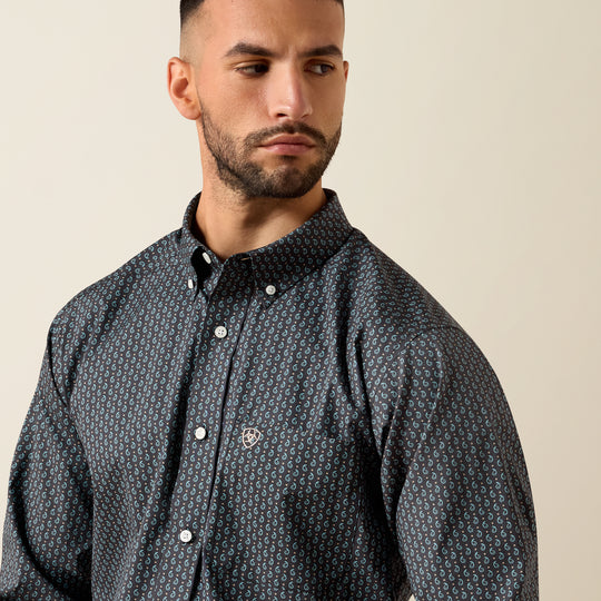 Men's Ariat Wrinkle Free Barnaby Classic Fit Shirt - 10079294