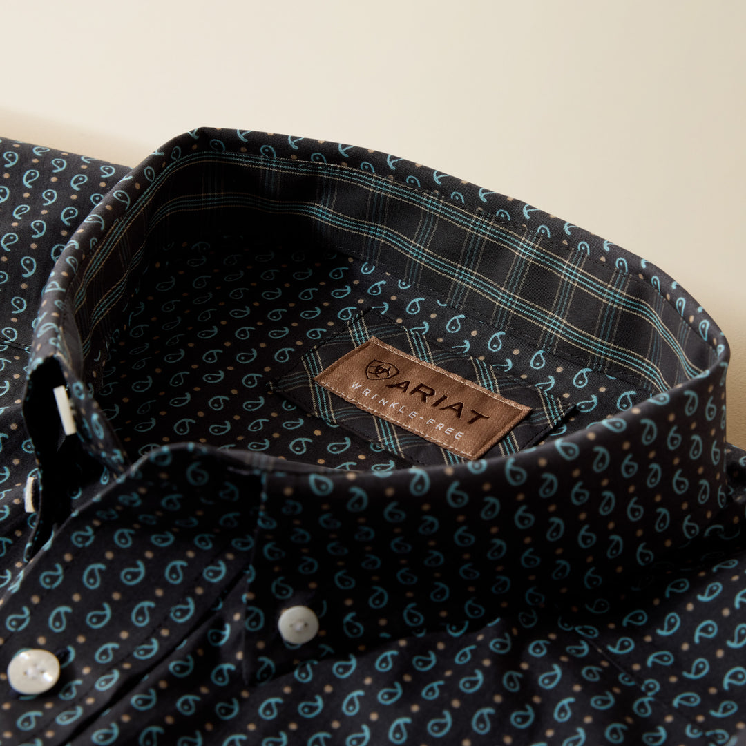 Men's Ariat Wrinkle Free Barnaby Classic Fit Shirt - 10079294