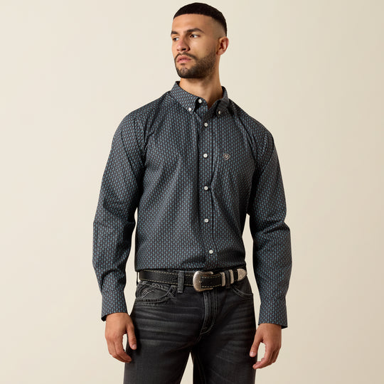 Men's Ariat Wrinkle Free Barnaby Classic Fit Shirt - 10079294