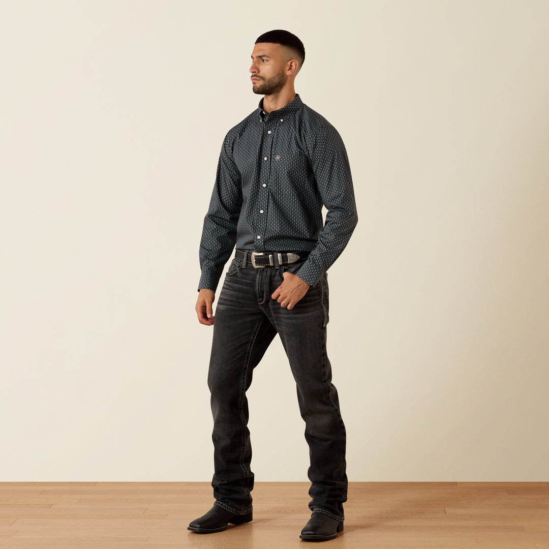 Men's Ariat Wrinkle Free Barnaby Classic Fit Shirt - 10079294
