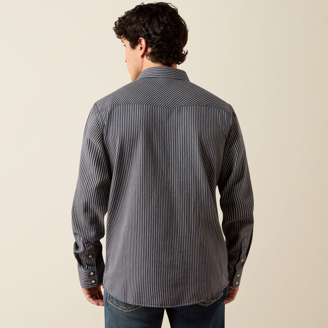 Men's Ariat Retro Haywood Fitted Snap Shirt - 10079317