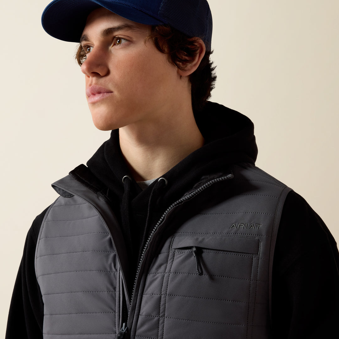 Men's Ariat Wylie Vest Iron Gate - 10079334