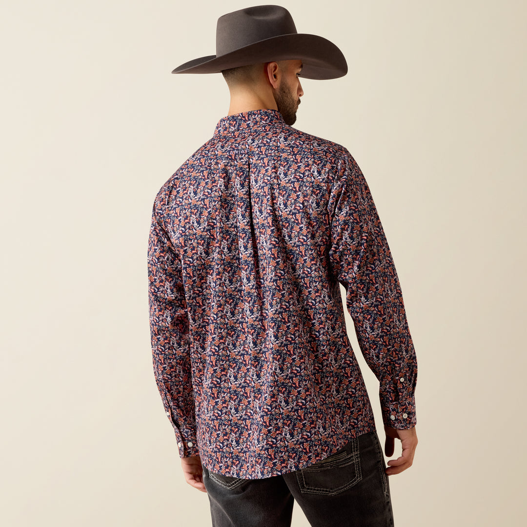 Men's Ariat Wrinkle Free Ward Classic Fit Shirt - 10079354