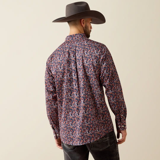 Men's Ariat Wrinkle Free Ward Classic Fit Shirt - 10079354