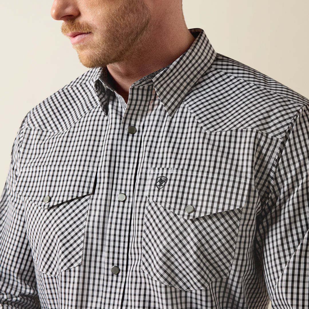 Men's Ariat Wrinkle Free Bud Classic Fit Snap Shirt - 10079410