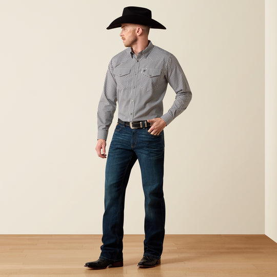 Men's Ariat Wrinkle Free Bud Classic Fit Snap Shirt - 10079410