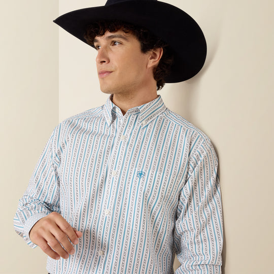 Men's Ariat Crow Fitted Shirt - 10079419