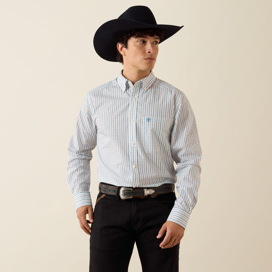 Men's Ariat Crow Fitted Shirt - 10079419