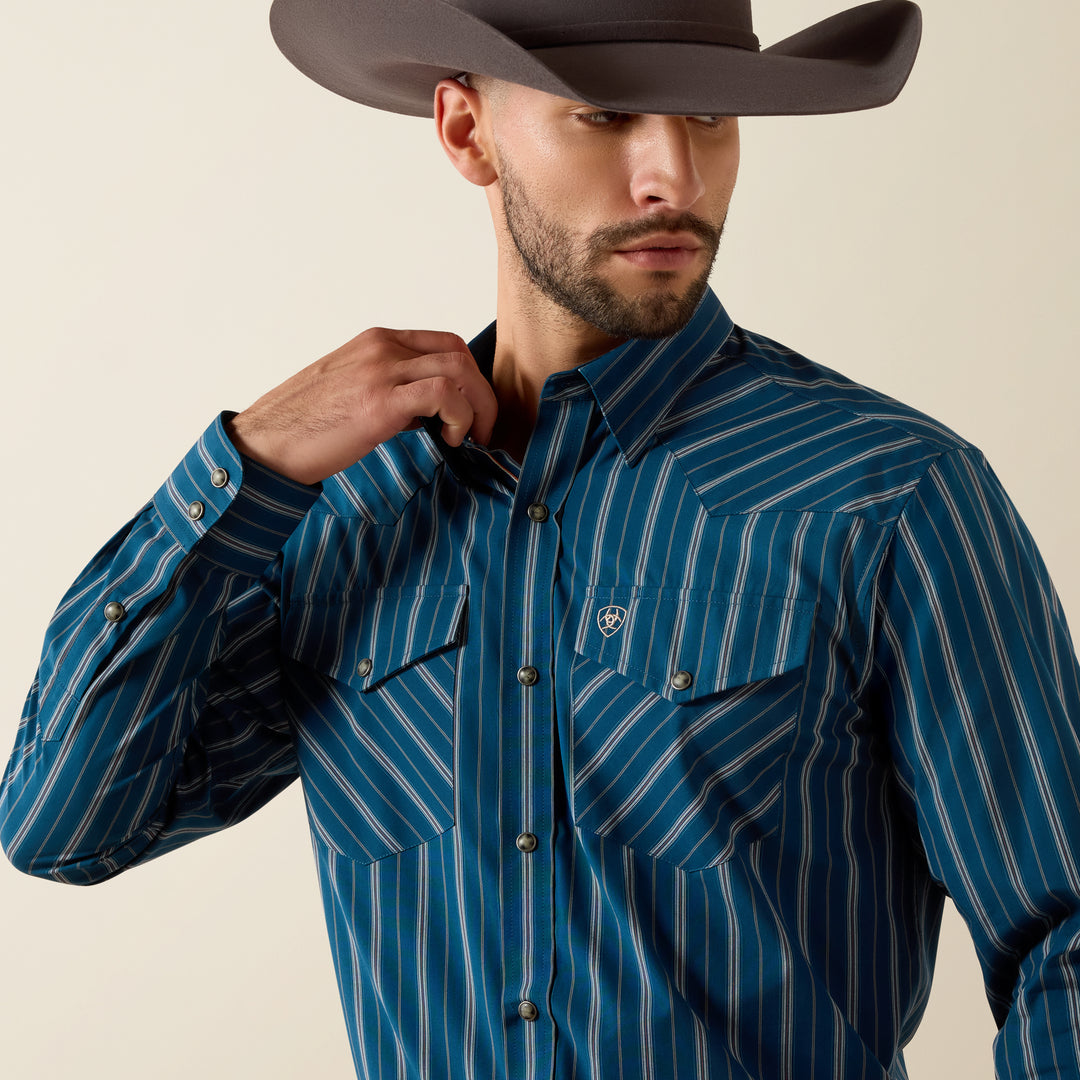 Men's Ariat Pro Series Wolfgang Classic Fit Snap Shirt - 10079442