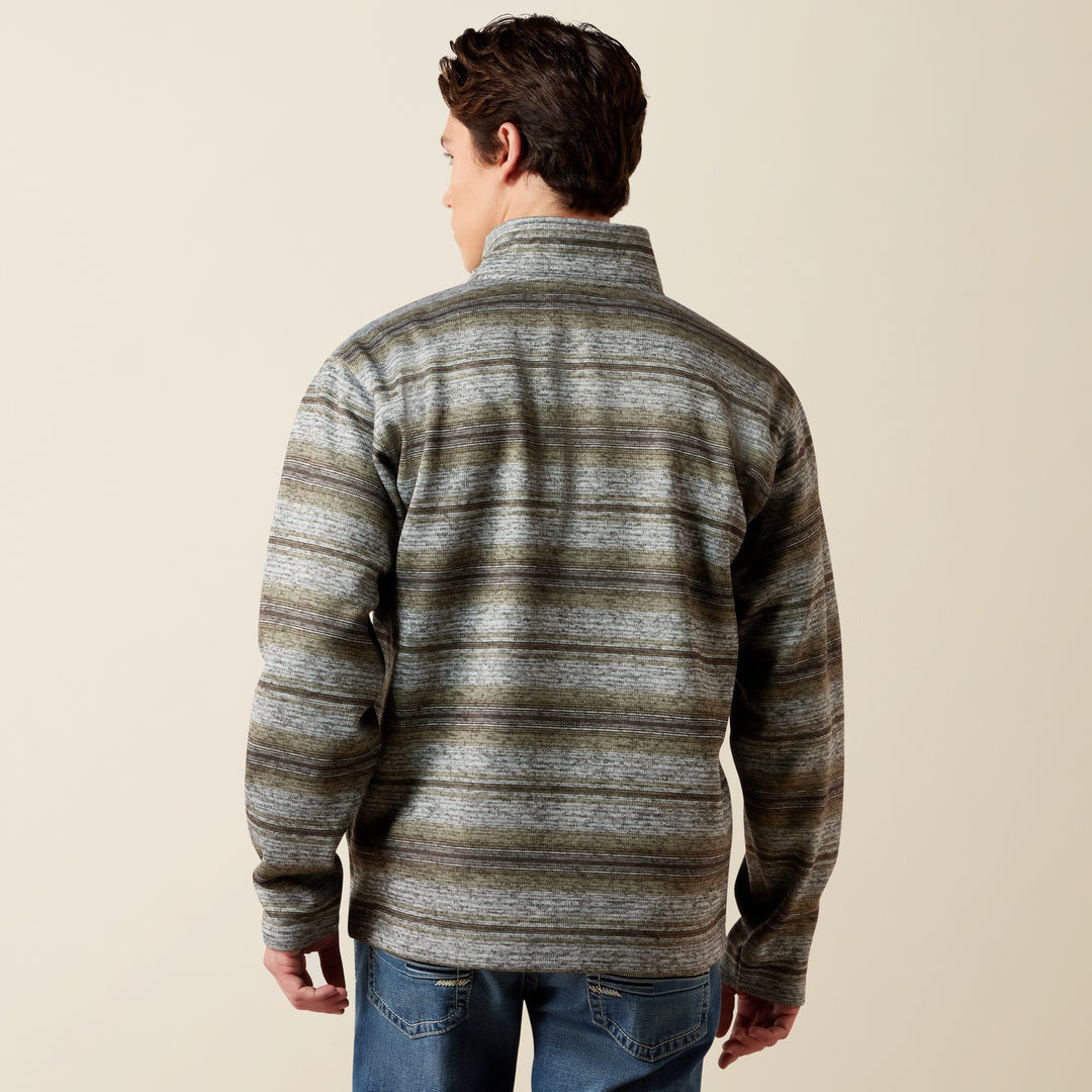 Men's Ariat Caldwell 1/4 Button Sweater - 10079463