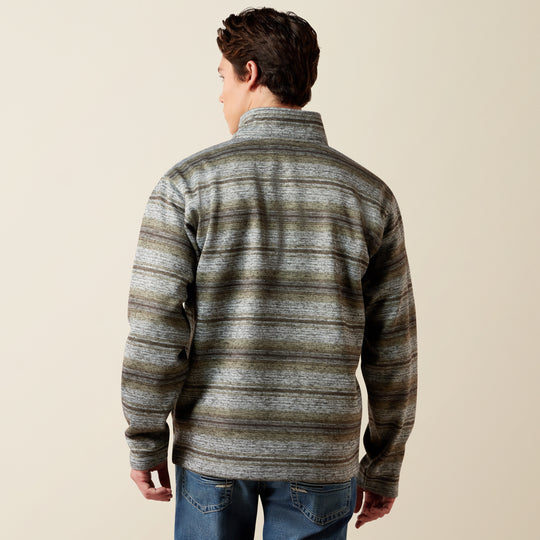 Men's Ariat Caldwell 1/4 Button Sweater - 10079463