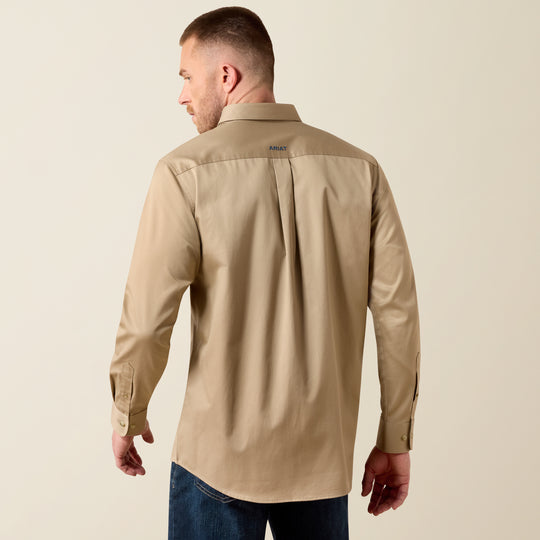 Men's Ariat Team Logo Twill Classic Fit Shirt - 10079478