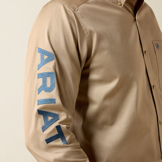 Men's Ariat Team Logo Twill Classic Fit Shirt - 10079478