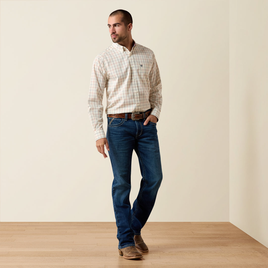 Men's Ariat Wrinkle Free West Classic Fit Shirt - 10079543