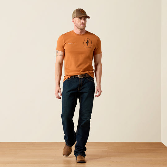 Men's Ariat Tobacco Tough T-Shirt - 10079568