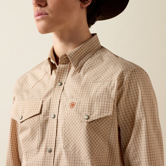 Men's Ariat Pro Series West Fitted Snap Shirt - 10079582