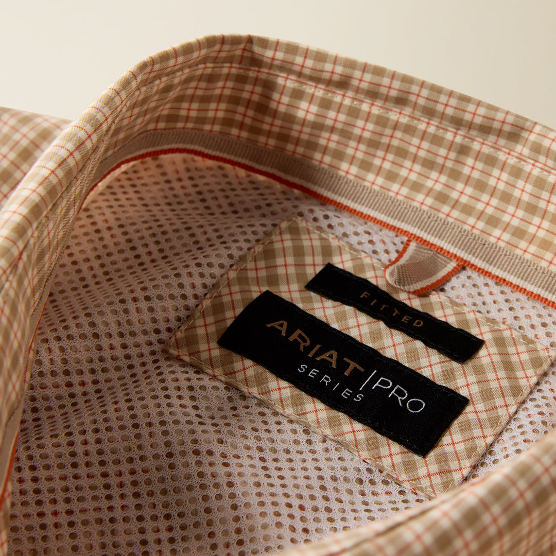 Men's Ariat Pro Series West Fitted Snap Shirt - 10079582