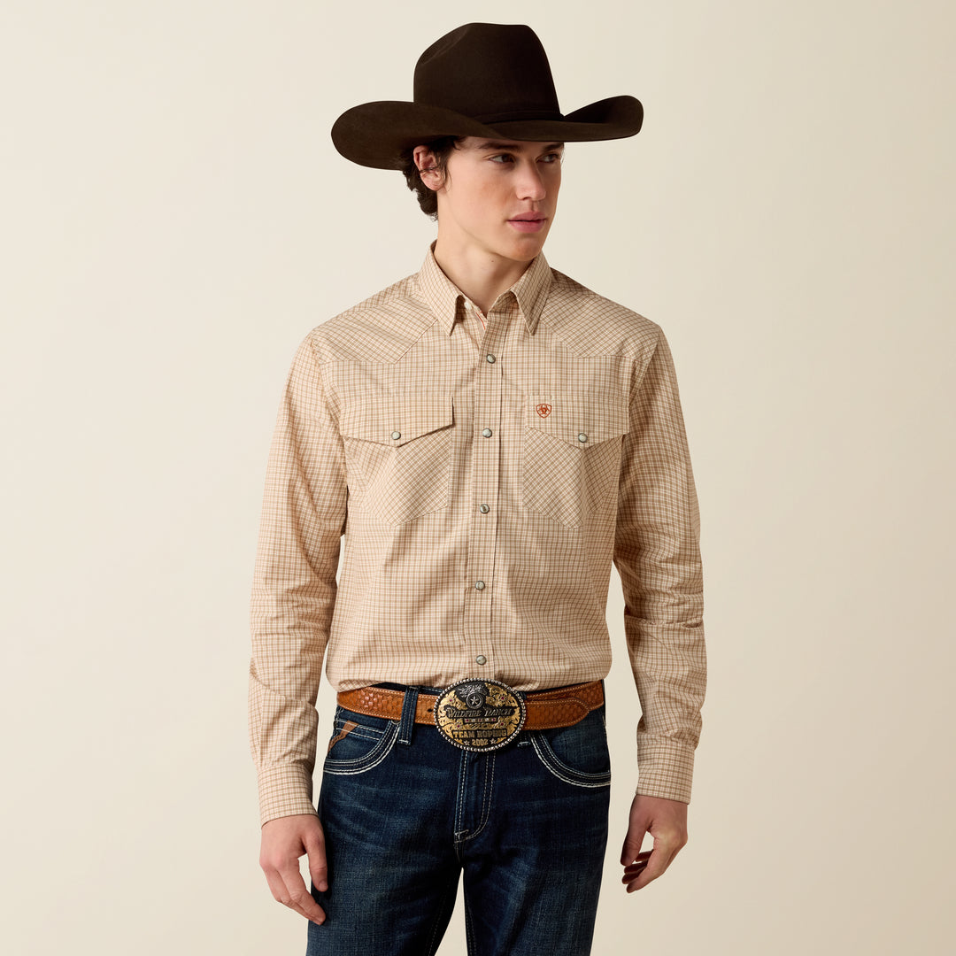 Men's Ariat Pro Series West Fitted Snap Shirt - 10079582