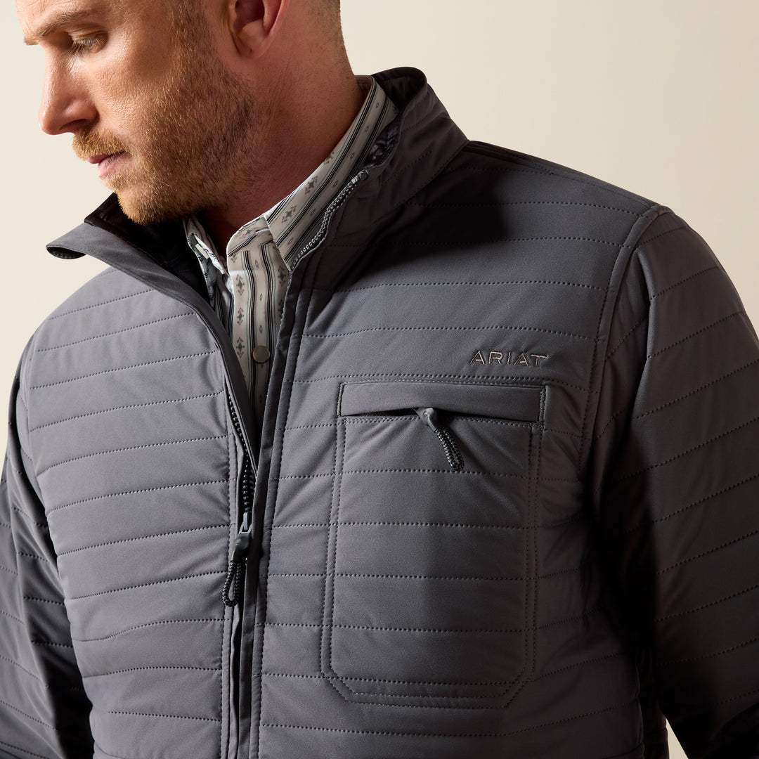 Men's Ariat Wylie Jacket Iron Gate - 10079867