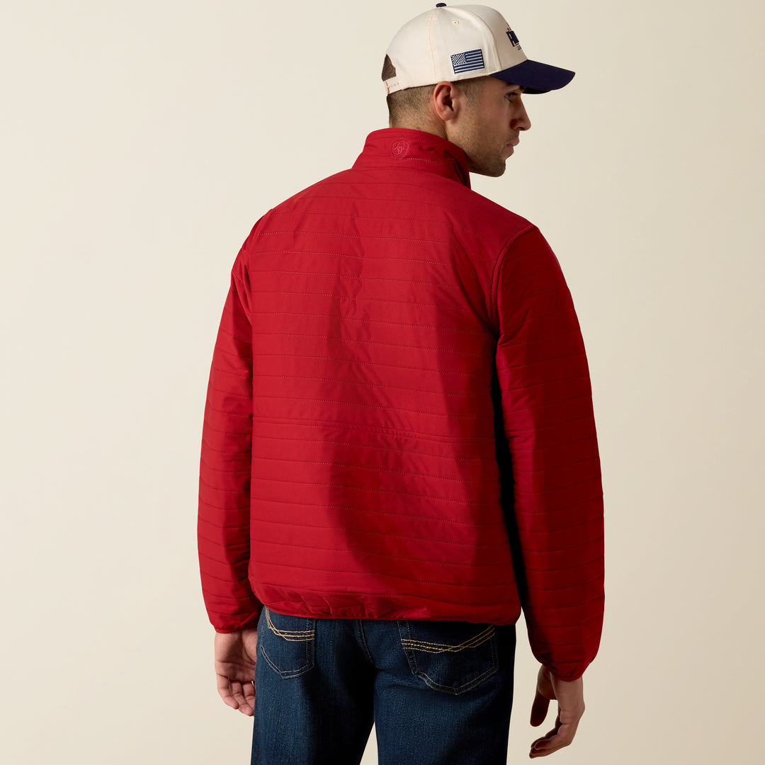 Men's Ariat Wylie Jacket Red Dalia - 10079871