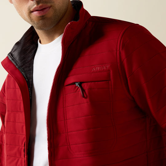 Men's Ariat Wylie Jacket Red Dalia - 10079871