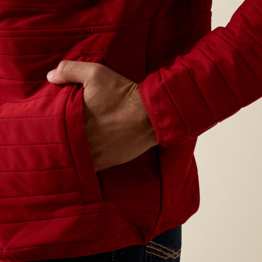 Men's Ariat Wylie Jacket Red Dalia - 10079871