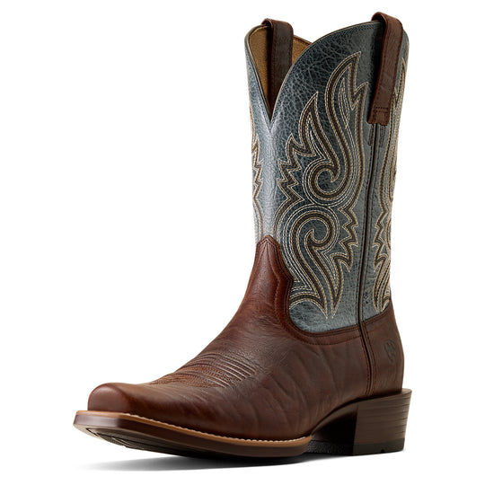Men's Ariat Stonebrook Narrow Cutter Toe Cowboy Boot JAVA EDGE - 10080528