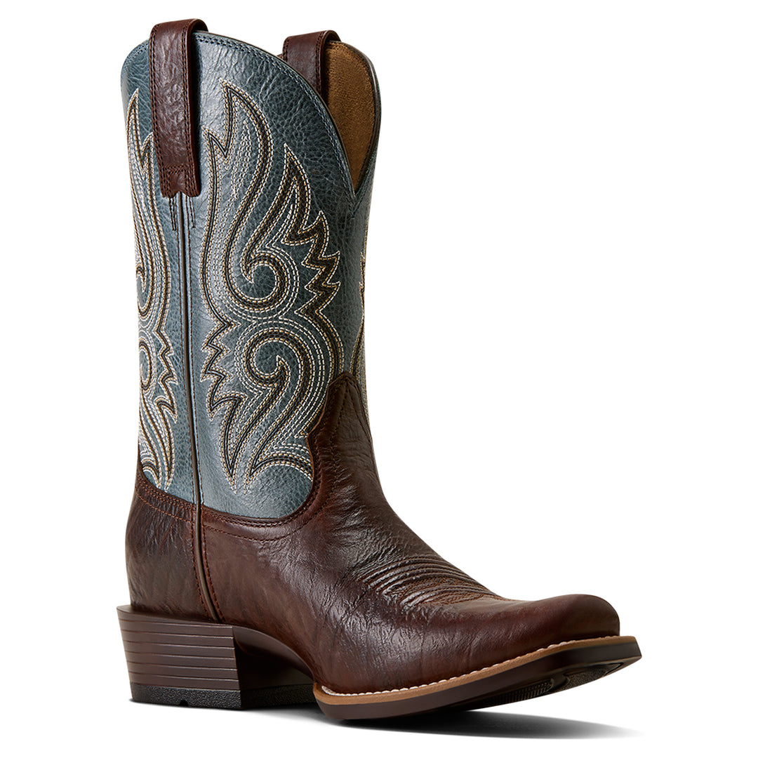 Men's Ariat Stonebrook Narrow Cutter Toe Cowboy Boot JAVA EDGE - 10080528