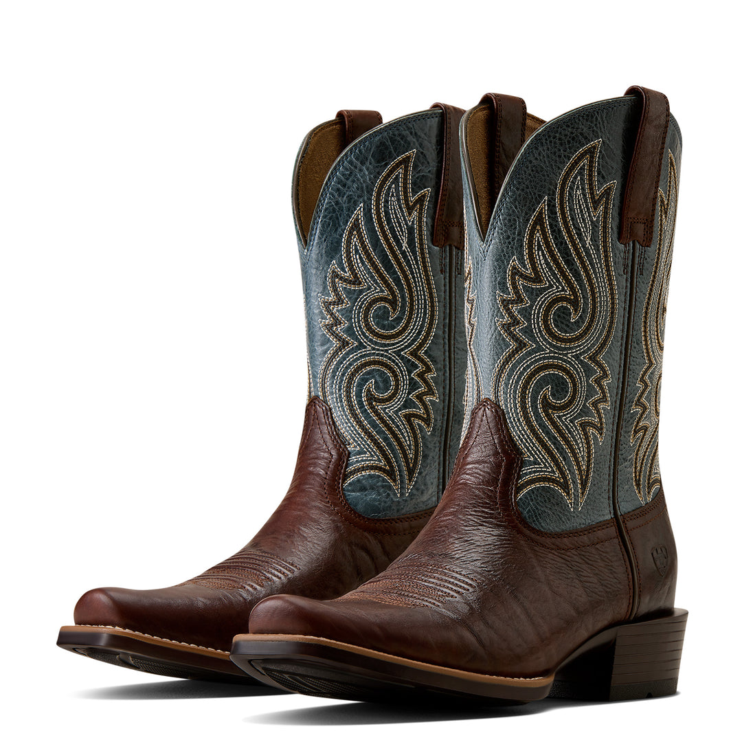 Men's Ariat Stonebrook Narrow Cutter Toe Cowboy Boot JAVA EDGE - 10080528