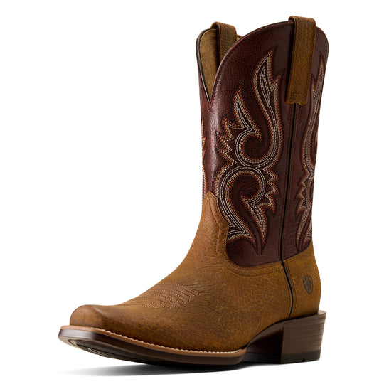 Men's Ariat Stonebrook Narrow Cutter Toe Cowboy Boot EARTH - 10080529