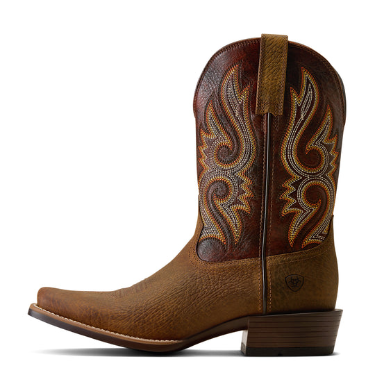 Men's Ariat Stonebrook Narrow Cutter Toe Cowboy Boot EARTH - 10080529