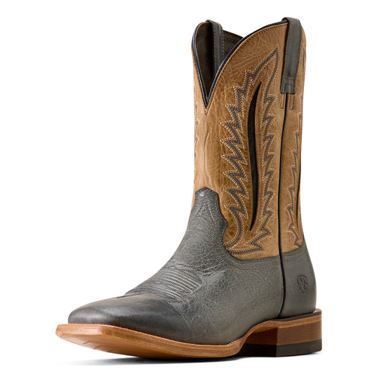 Men's Ariat Gage Wide Square Toe Cowboy Boot FOGGY SKIES - 10080543
