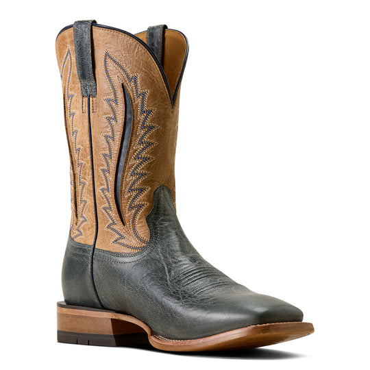 Men's Ariat Gage Wide Square Toe Cowboy Boot FOGGY SKIES - 10080543
