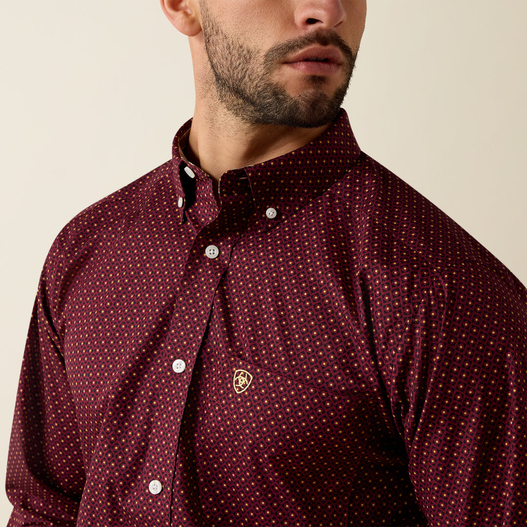 Men's Ariat Wrinkle Free Reliance Classic Fit Shirt - 10080617