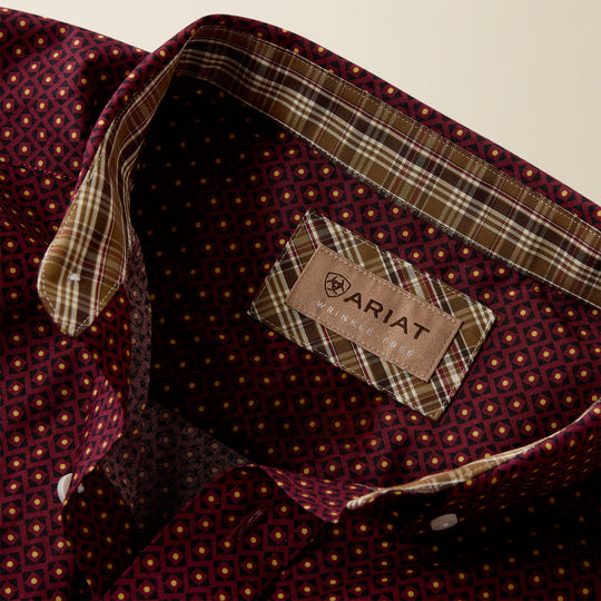 Men's Ariat Wrinkle Free Reliance Classic Fit Shirt - 10080617