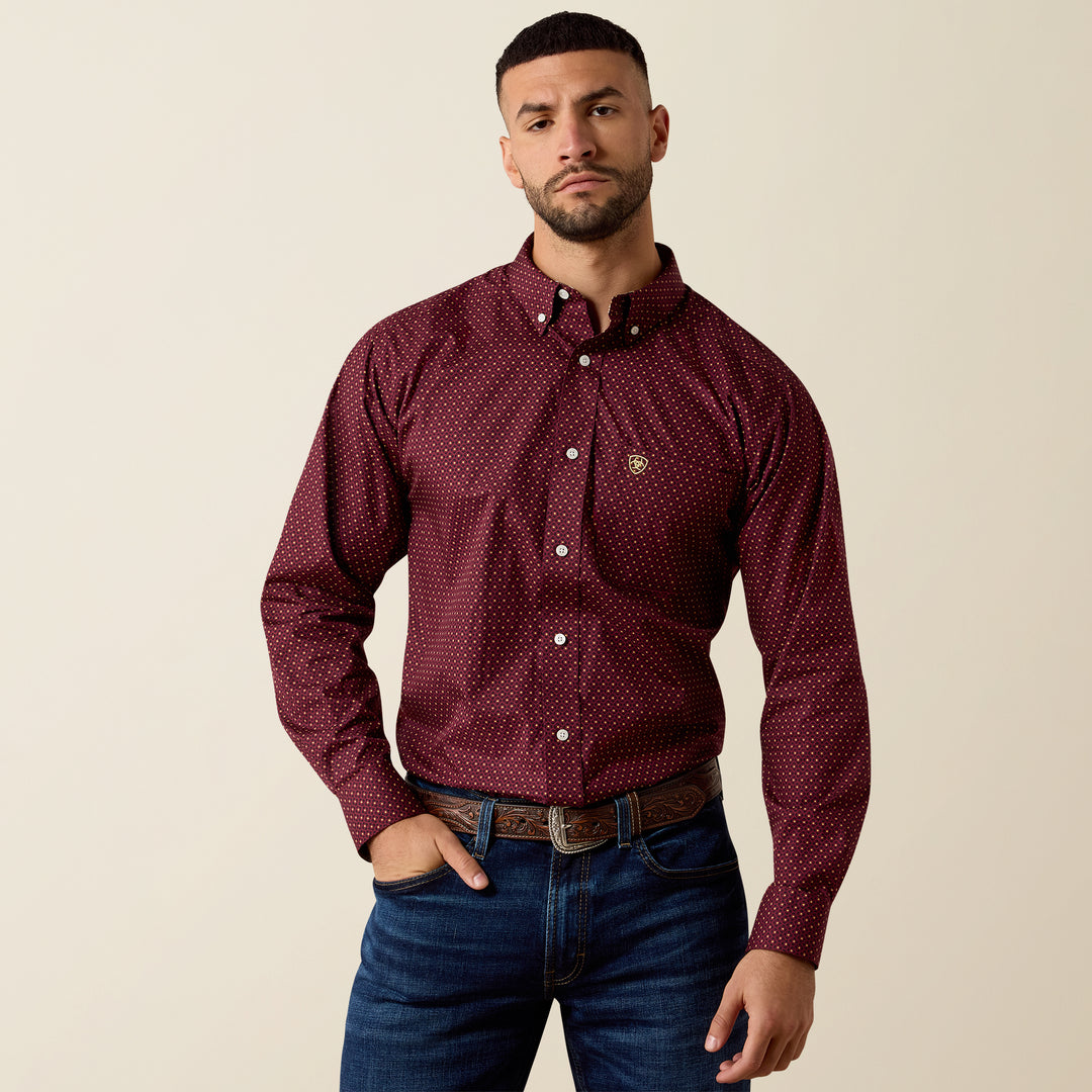 Men's Ariat Wrinkle Free Reliance Classic Fit Shirt - 10080617