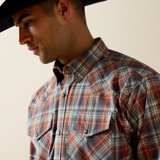 Men's Ariat Pro Series Ames Classic Fit Snap Shirt - 10080648
