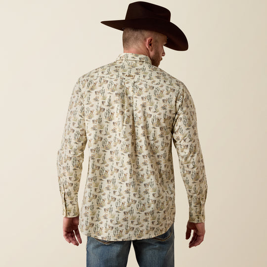 Men's Ariat Luthor Classic Fit Long Sleeve Shirt - 10080719