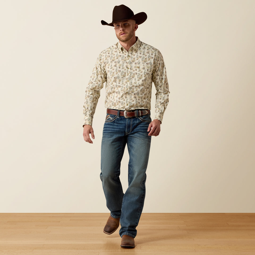 Men's Ariat Luthor Classic Fit Long Sleeve Shirt - 10080719