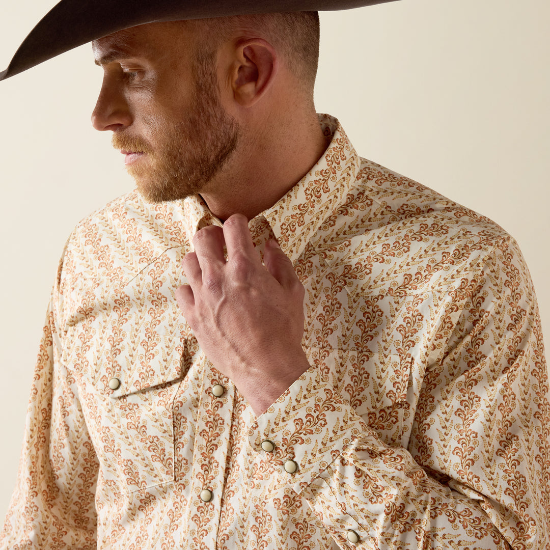 Men's Ariat Plowden Classic Fit Snap Shirt - 10080742