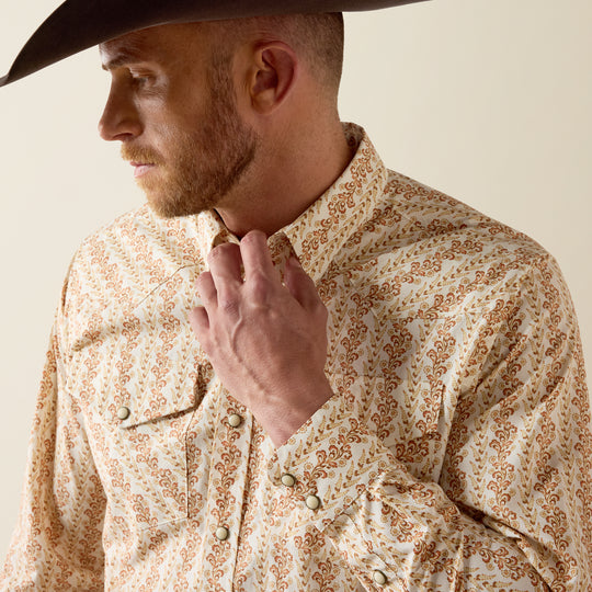 Men's Ariat Plowden Classic Fit Snap Shirt - 10080742
