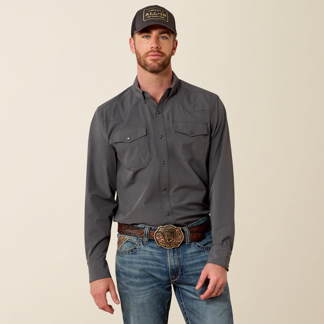 Men's Ariat FrontierTough VentTEK Western Classic Fit Snap Shirt - 10081911