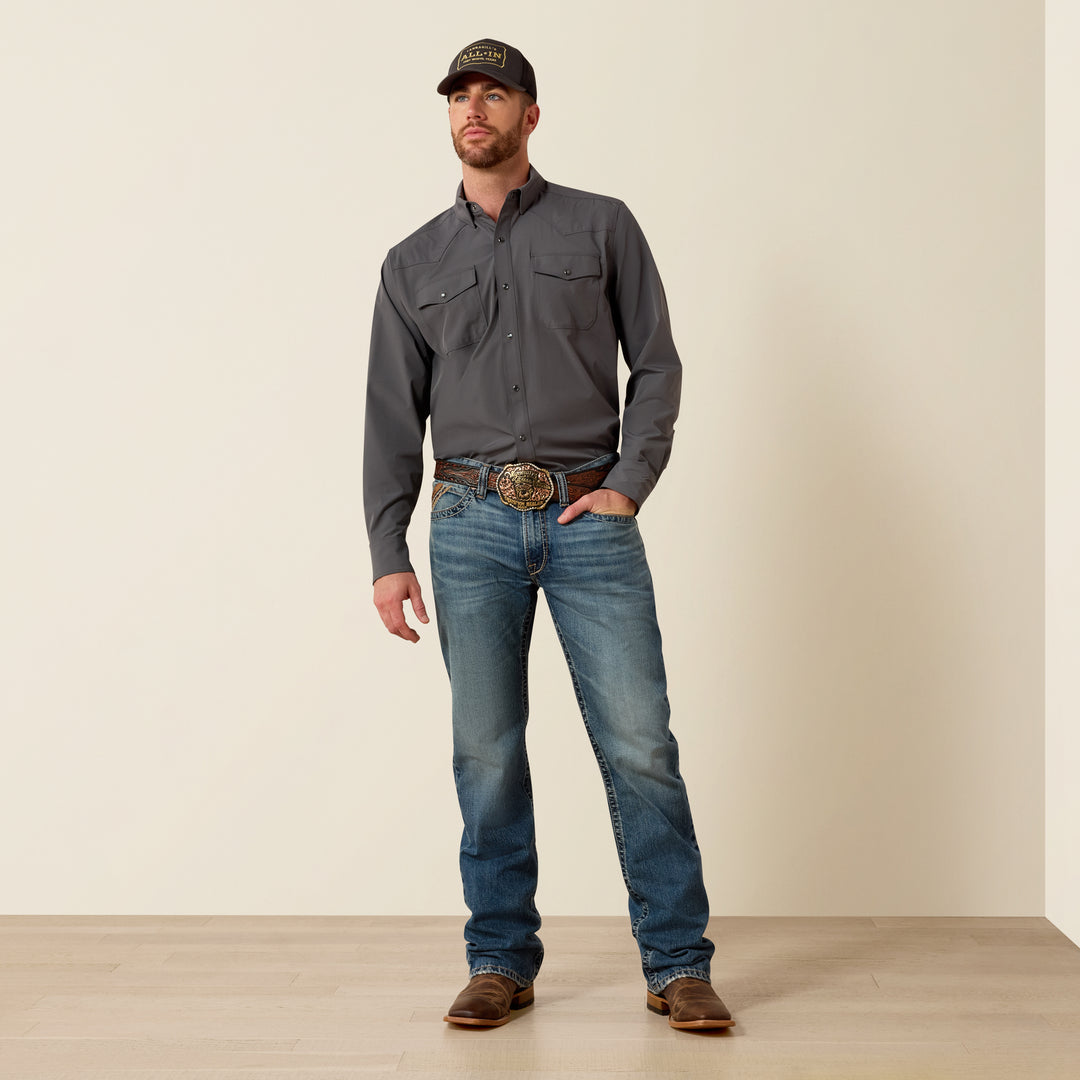 Men's Ariat FrontierTough VentTEK Western Classic Fit Snap Shirt - 10081911