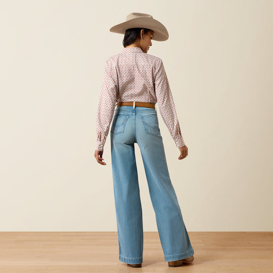 Lades Ariat  Ultra High Rise Luana Wide Leg Jeans - 10078932