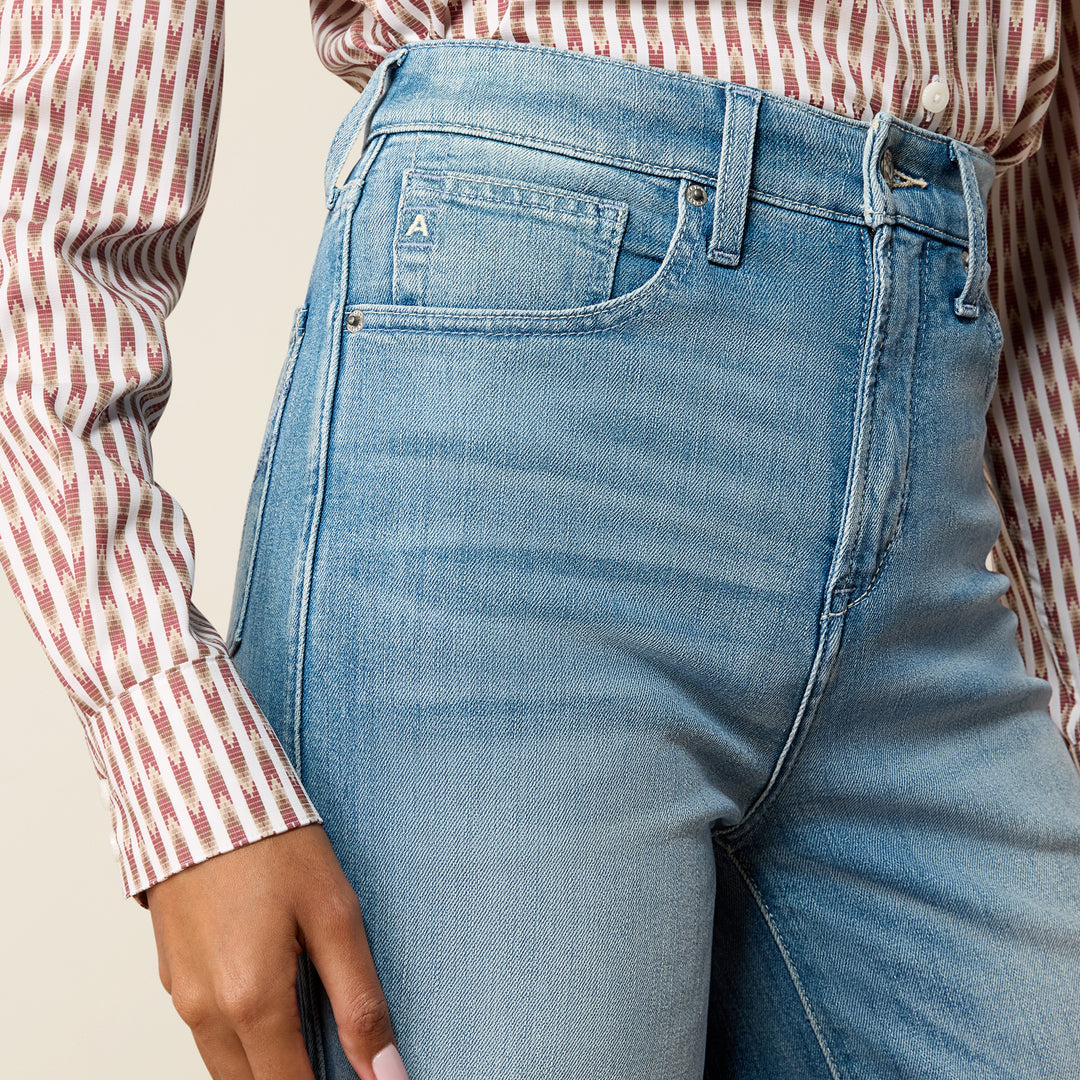 Lades Ariat  Ultra High Rise Luana Wide Leg Jeans - 10078932
